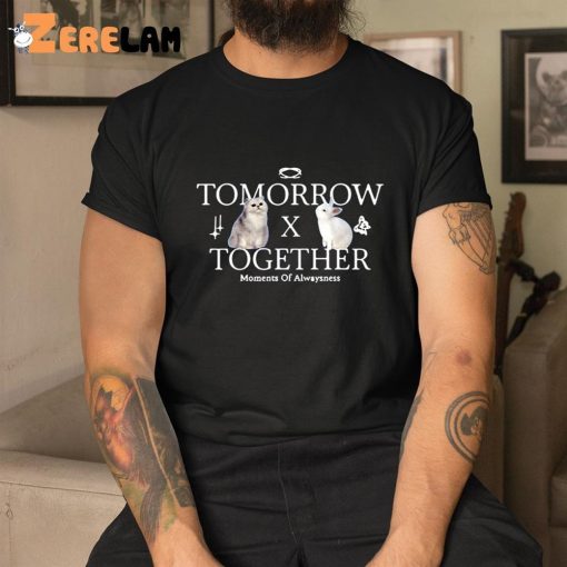 Tomorrow Cat X Bunny Together Shirt