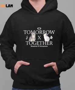 Tomorrow Cat X Bunny Together Shirt 2 1