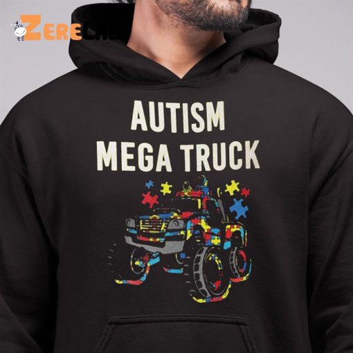 Truck Autism Mega shirt