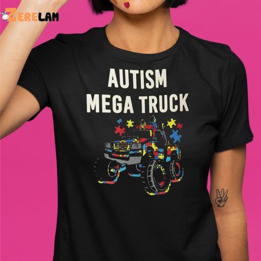 Truck Autism Mega shirt