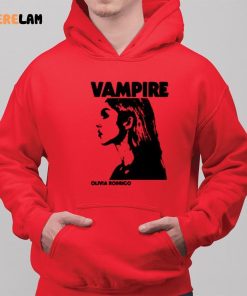 Vampire Olivia Rodrigo Shirt 2 red