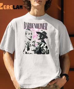 Vintage Barbenheimer Shirt Comeon Baby Lets go party shirt 1