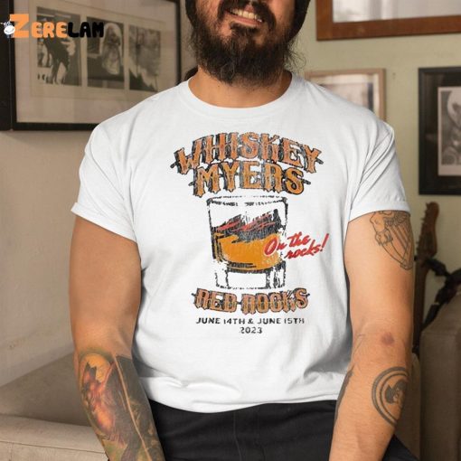 Whiskey Myers Red Rocks June 14-15 2023 The Venue Shirt