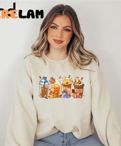 Winnie The Pooh Coffee Latte Shirt Sweatshirt 2