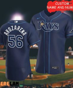 Women’s Tampa Bay Rays Randy Arozarena Navy 56 Baseball Jersey, Perfect Gifts For Fan