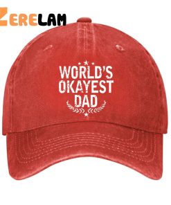 WorldS Okayest Dad Hat 2
