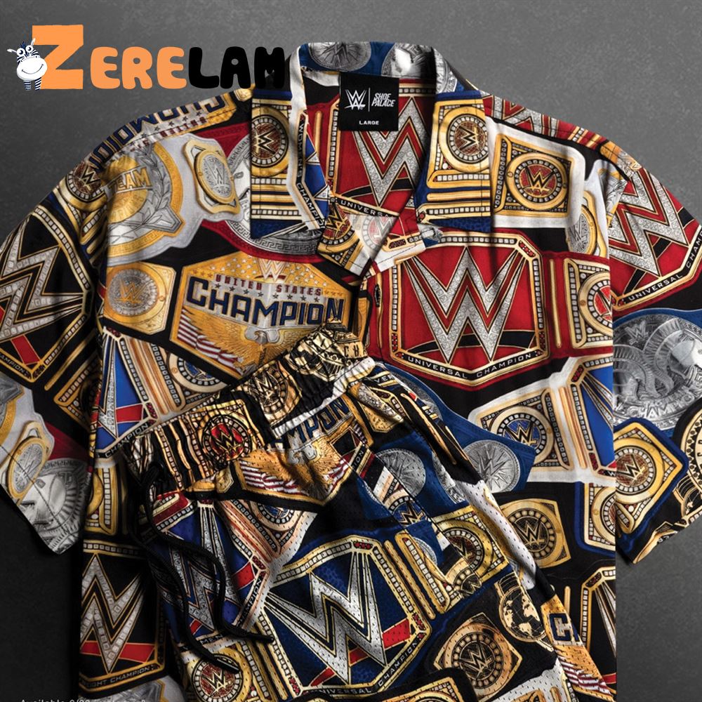 Wwe Championship Hawaiian Shirt - Zerelam