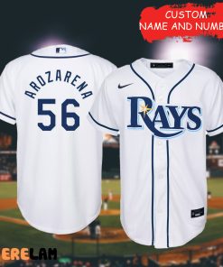 Youth Tampa Bay Rays Randy Arozarena 56 White Baseball Jersey, Perfect Gifts For Fan
