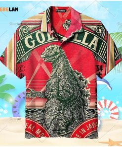 3d King Of Monster Toho Godzilla Hawaiian Shirt