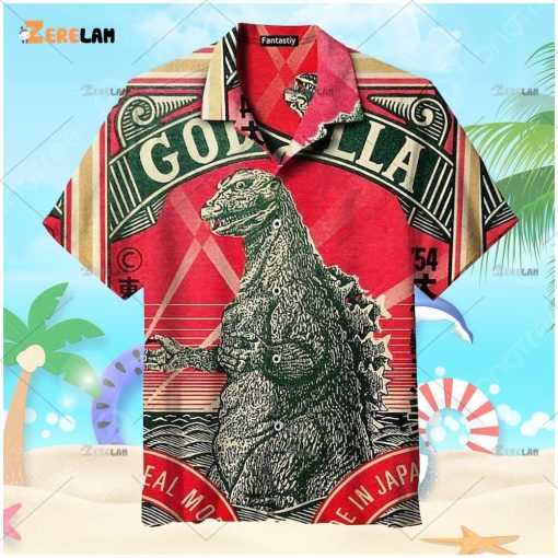 3d King Of Monster Toho Godzilla Hawaiian Shirt