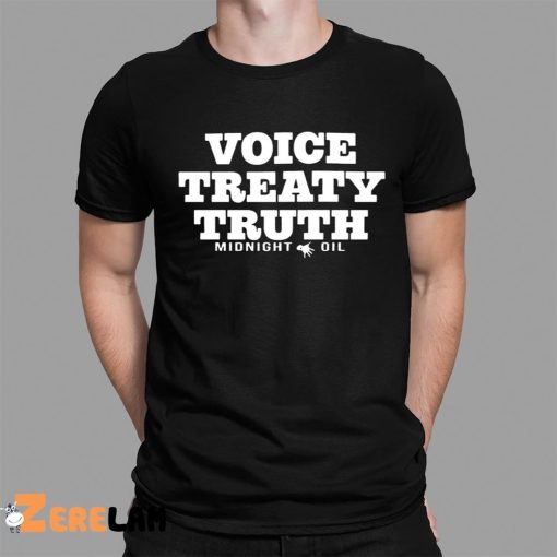 Anthony Albanese Voice Treaty Truth Midnight Oil Shirt