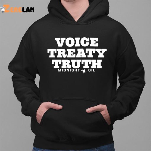 Anthony Albanese Voice Treaty Truth Midnight Oil Shirt