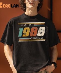 August 1988 Orginal Shirt