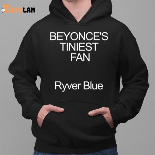 Beyonce’s Tiniest Fan Ryver Blue Shirt