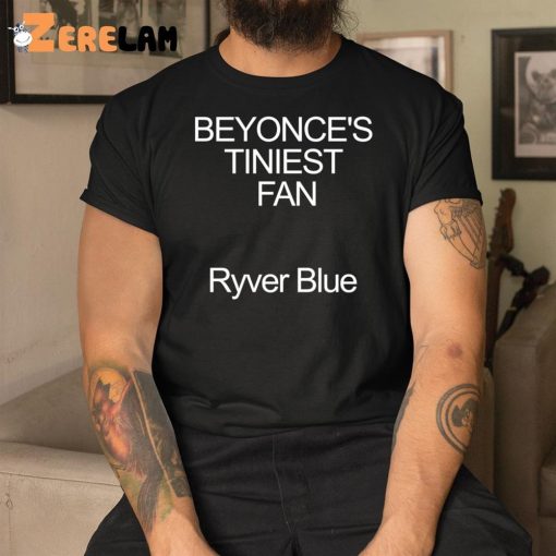 Beyonce’s Tiniest Fan Ryver Blue Shirt