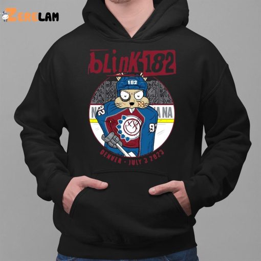 Blink 182 Denver July 3 2023 Shirt