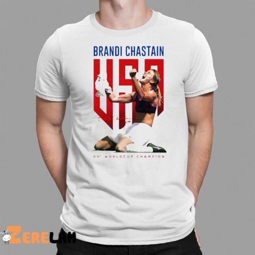 Brandi Chastain US Womens Soccer 99 Champion Shirt