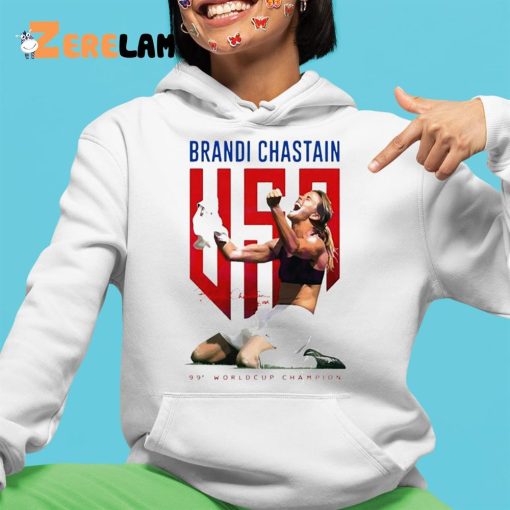 Brandi Chastain US Womens Soccer 99 Champion Shirt