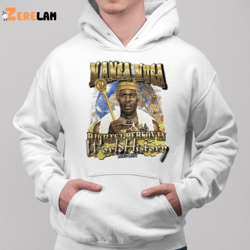 Brandon Ingram Mansa Musa Richest Person In Word Is History Shirt