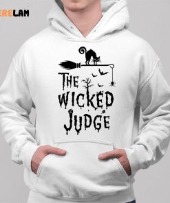 Cat Halloween Theme The Wicked Judge Shirt 2 1