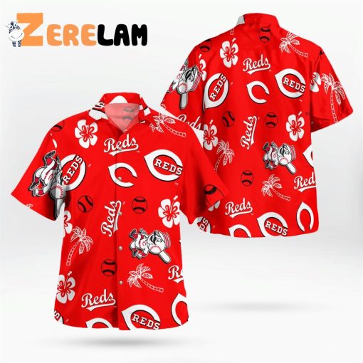 Cincinnati Reds Hawaiian shirt giveaway 2023