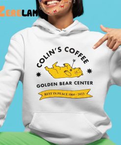 Colins Coffee Golden Bear Center Rest Peace 1966 2023 Shirt 4 1