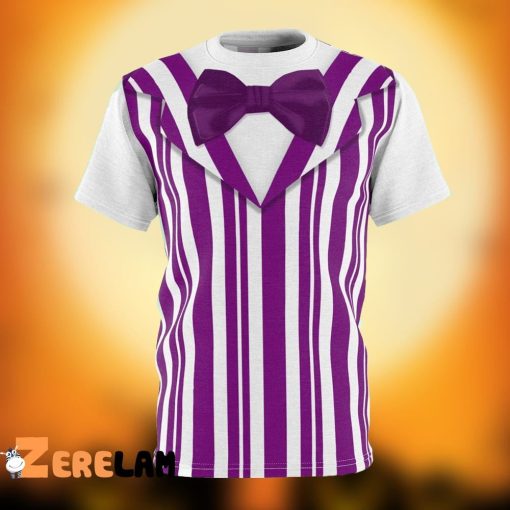 Dapper Dan Purple Quartet Singer Costume Shirt