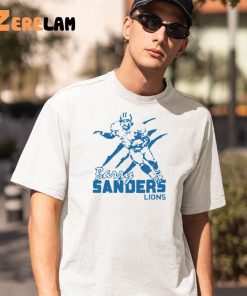 Detroit Lions Barry Sanders Homeage Shirt 8 1