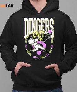 Dingers Only Tater Big Fly Ding Dong Longball Shirt 2 1