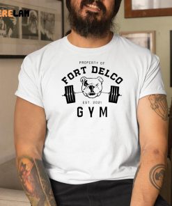 Eagles Nation Property Of Fort Delco Gym Shirt