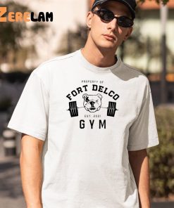 Eagles Nation Property Of Fort Delco Gym Shirt 8 1