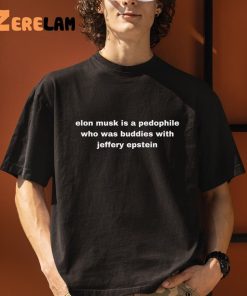 Elon Musk Is A Pedophile Who Was Buddies With Jeffery Epstien Shirt