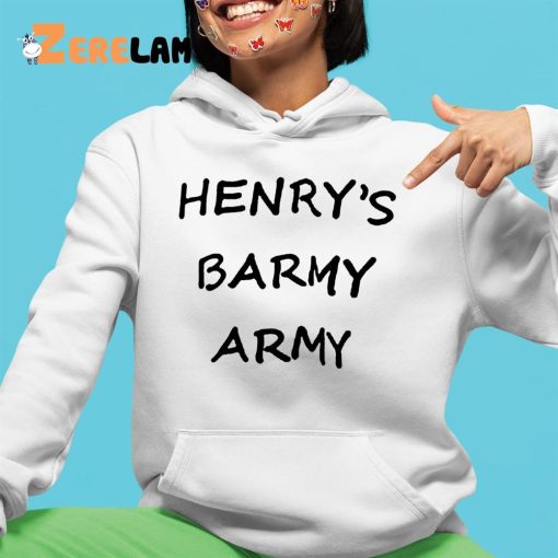 Henry’s Barmy Army Shirt