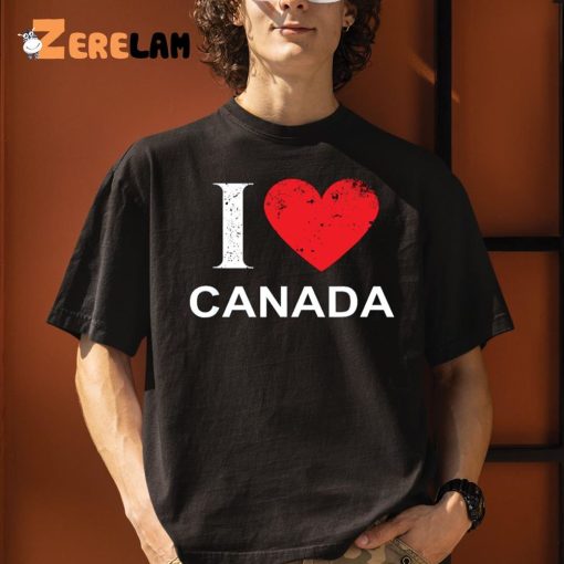 I Love Canada Shirt Elon Musk