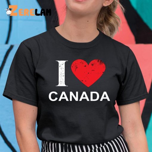 I Love Canada Shirt Elon Musk