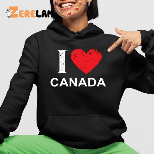 I Love Canada Shirt Elon Musk