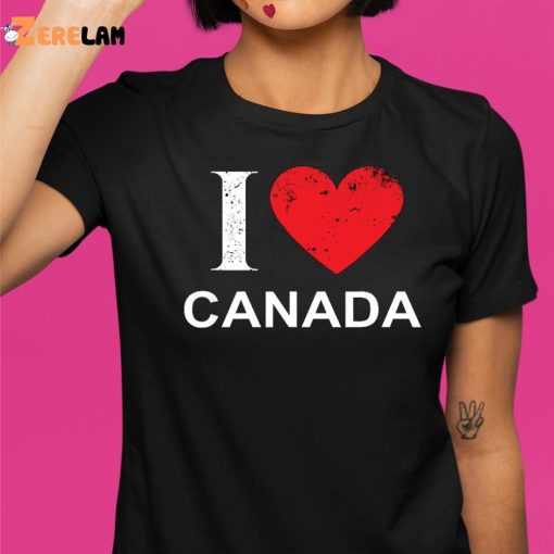 I Love Canada Shirt Elon Musk