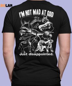 I Not Mad At God Just Disappointed Shirt 7 1