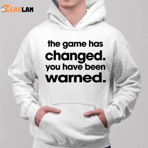 J. Cole The Game Has Changed You Have Been Warned Shirt