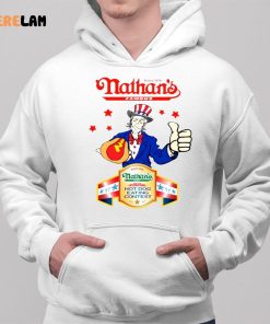 Joey Chestnut Nathan's Famous Hot Dog Eating Contest Shirt 2 1
