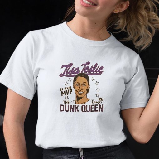 La Sparks Lisa Leslie Mvp The Dunk Queen Shirt