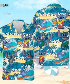 Lilo Stitch Beach Vacation Hawaiian Shirt