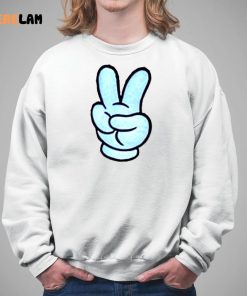 Mickey Peace Sign Sweatshirt