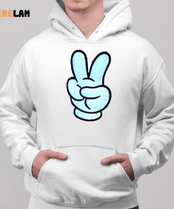 Mickey Peace Sign Sweatshirt 2 1