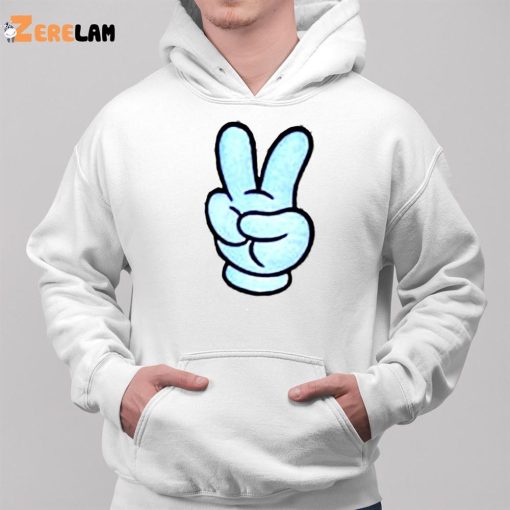 Mickey Peace Sign Sweatshirt