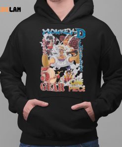 Monkey D Luffy Gear 5 One Piece Shirt 2 1