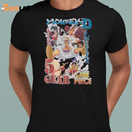 Monkey D Luffy Gear 5 One Piece Shirt