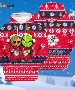 Dallas Cowboys Baby Groot And Grinch Best Friends Football