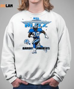 Nfl Blitz Lions Barry Sanders Shirt 5 1