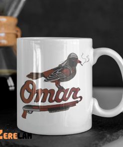 Omar Orioles Smoking Mug